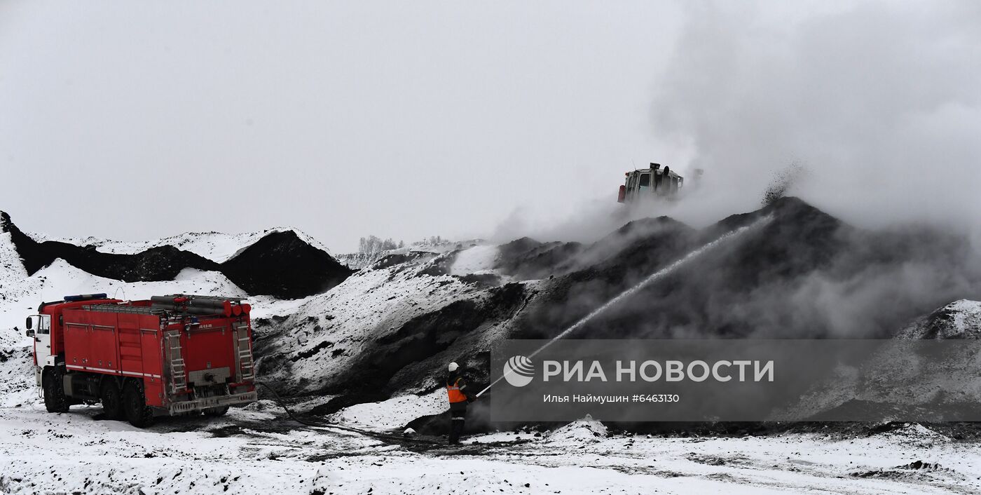 Бородинский угольный разрез в Красноярском крае