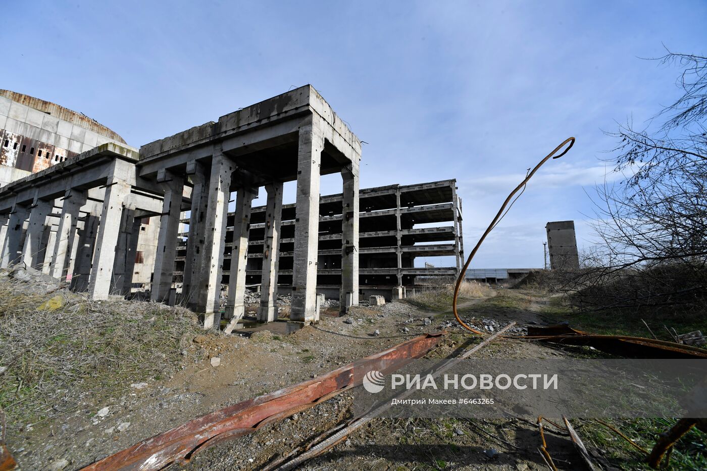 Заброшенная Крымская АЭС