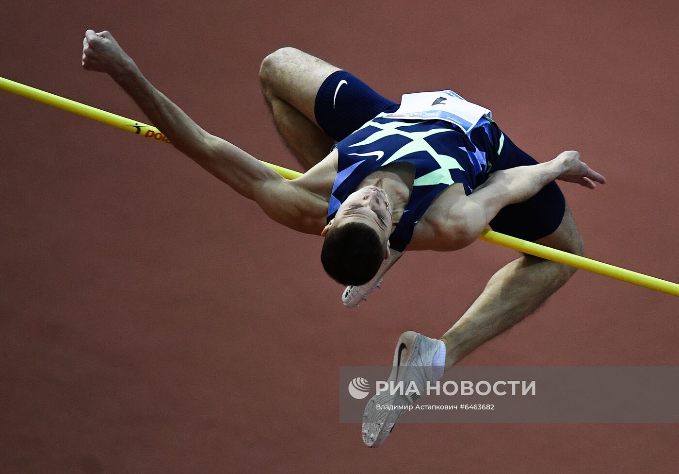 Легкая атлетика. Чемпионат России в помещении. Второй день