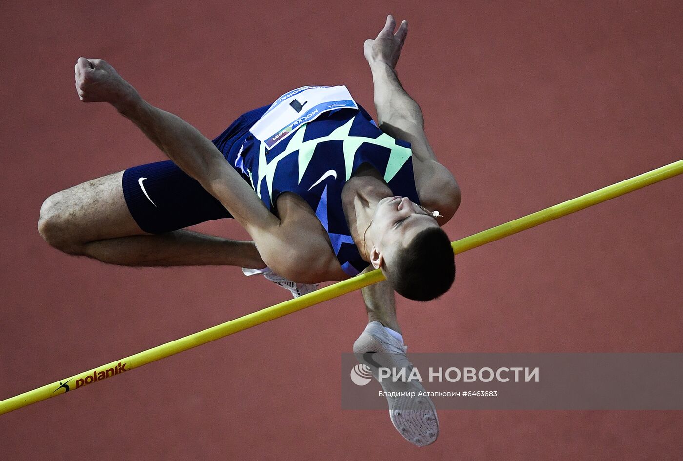 Легкая атлетика. Чемпионат России в помещении. Второй день