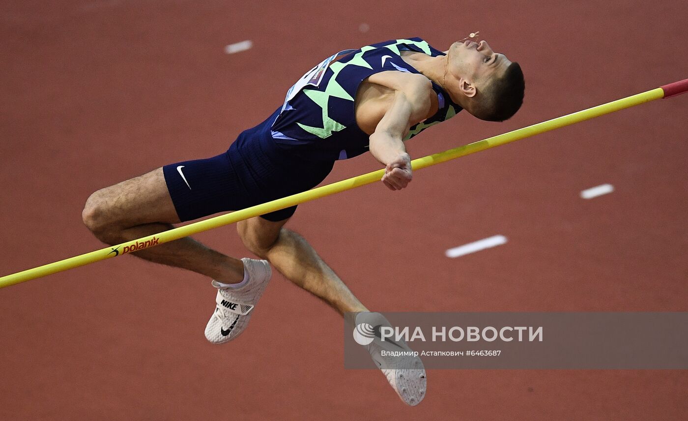 Легкая атлетика. Чемпионат России в помещении. Второй день