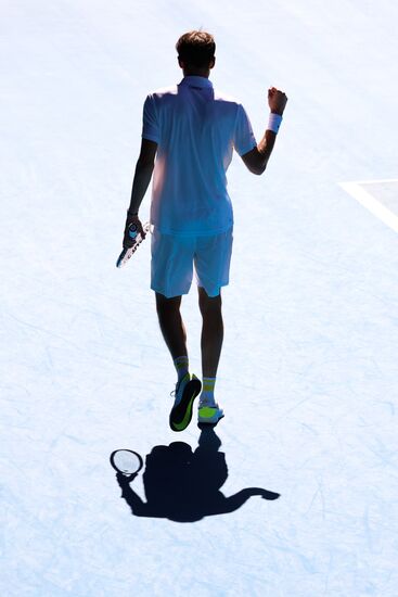 Теннис. Открытый чемпионат Австралии - 2021. Матч А. Рублев - Д. Медведев