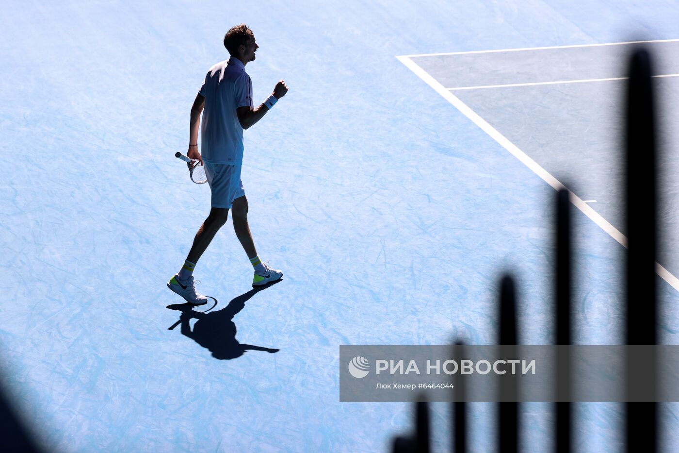 Теннис. Открытый чемпионат Австралии - 2021. Матч А. Рублев - Д. Медведев