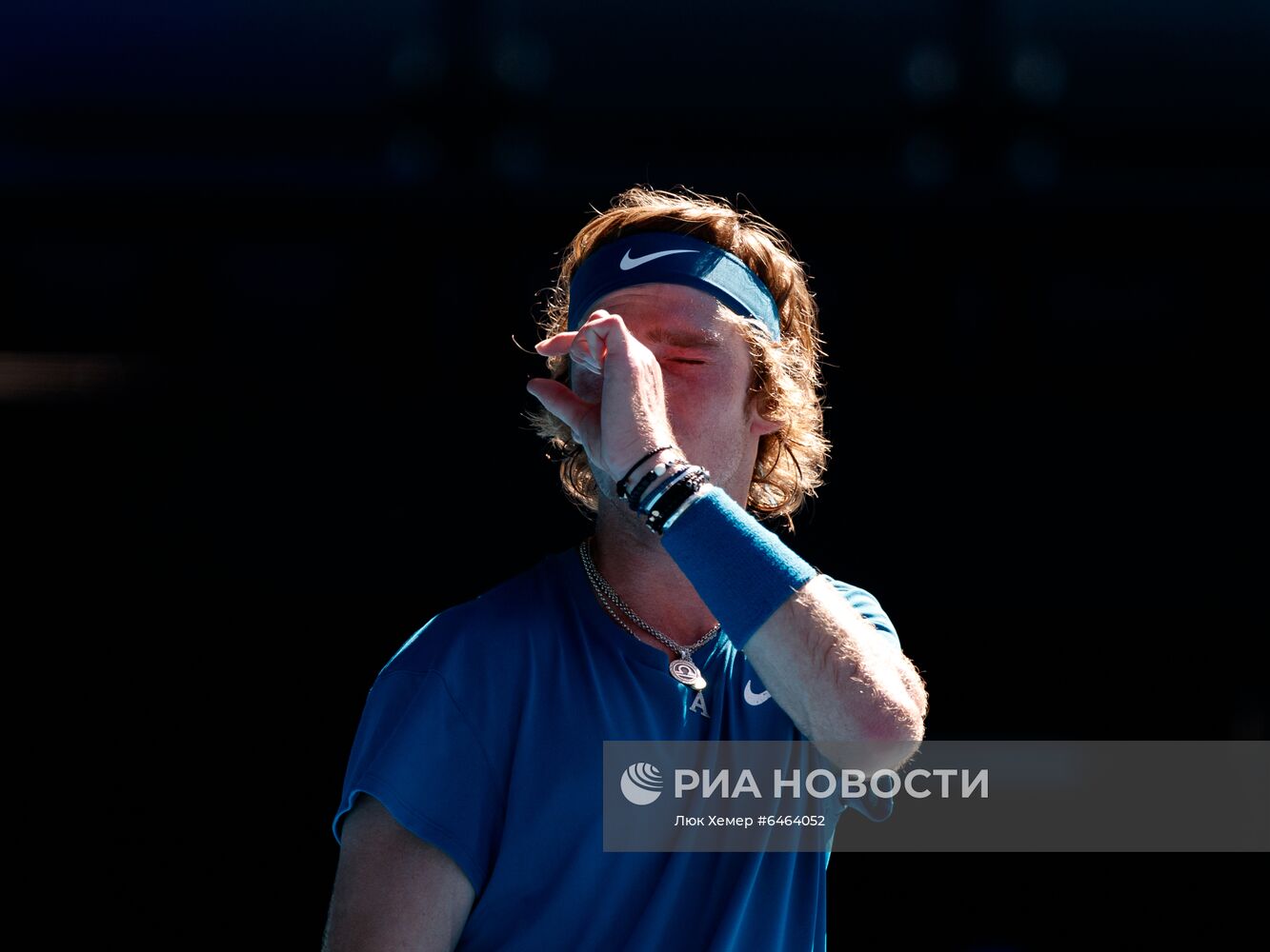 Теннис. Открытый чемпионат Австралии - 2021. Матч А. Рублев - Д. Медведев