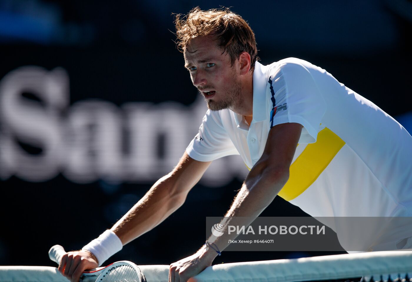 Теннис. Открытый чемпионат Австралии - 2021. Матч А. Рублев - Д. Медведев