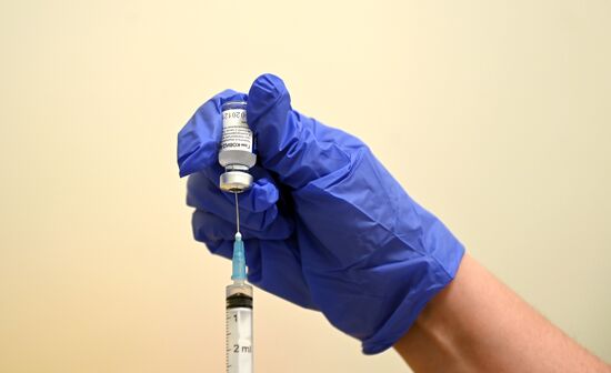 Пункт вакцинации от коронавируса в ТЦ "Европейский"