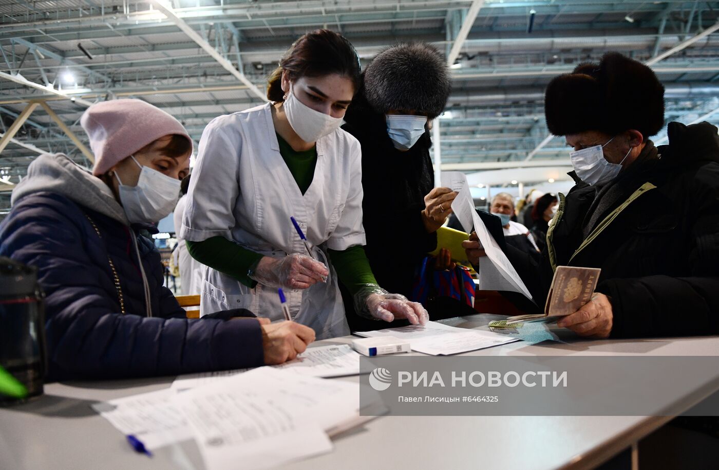 Открытие пунктов вакцинации в торговых центрах Екатеринбурга