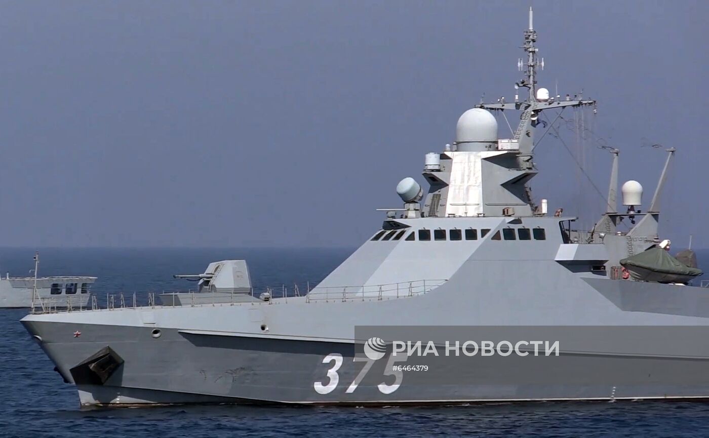 Военно-морские учения AMAN 2021 в Аравийском море