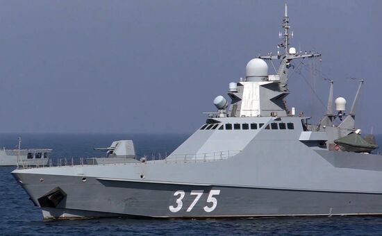 Военно-морские учения AMAN 2021 в Аравийском море