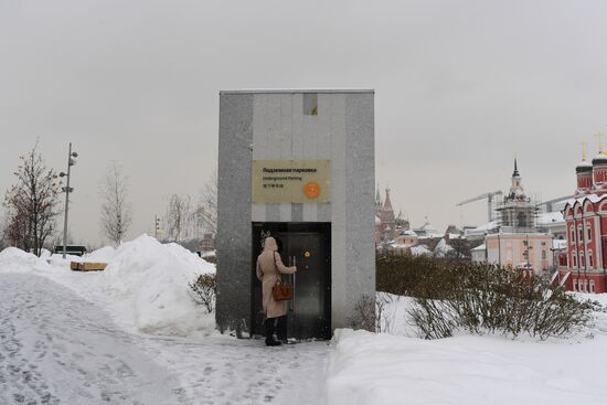 Последствия снегопада в Москве