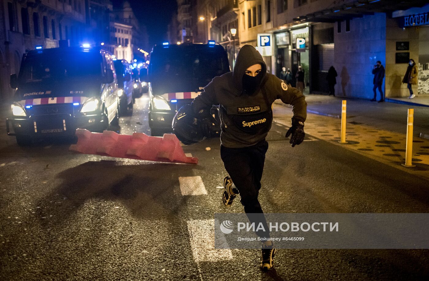 Протесты в Испании