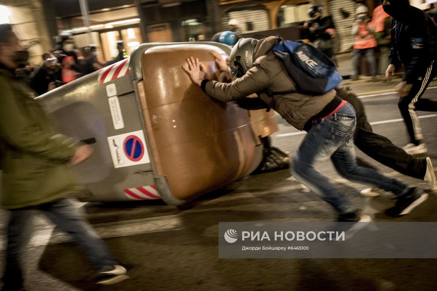 Протесты в Испании