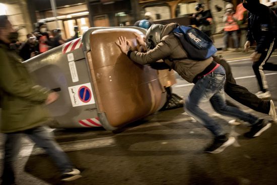 Протесты в Испании