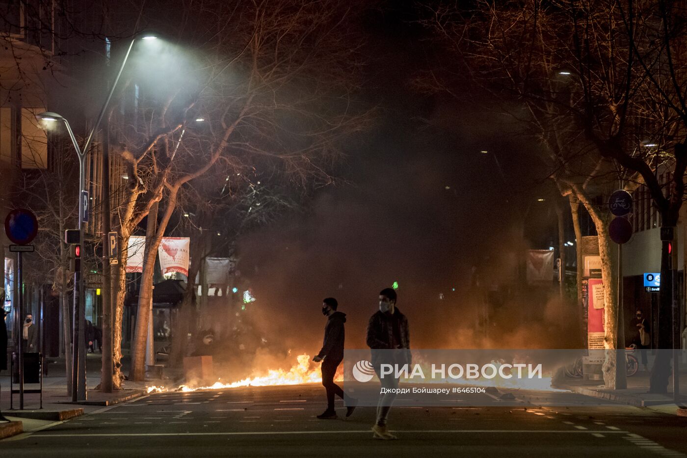 Протесты в Испании