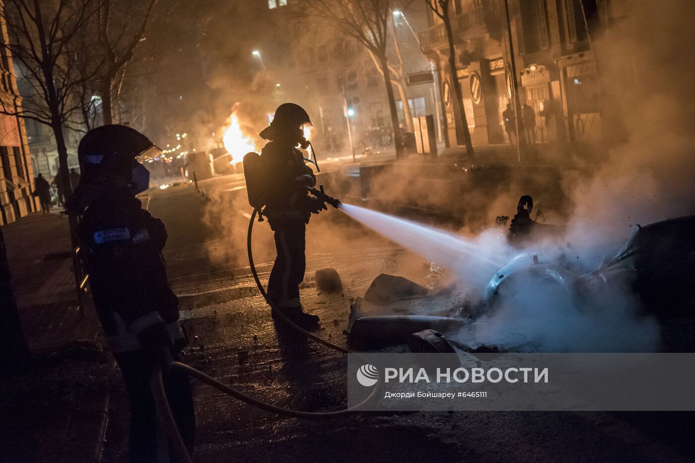 Протесты в Испании