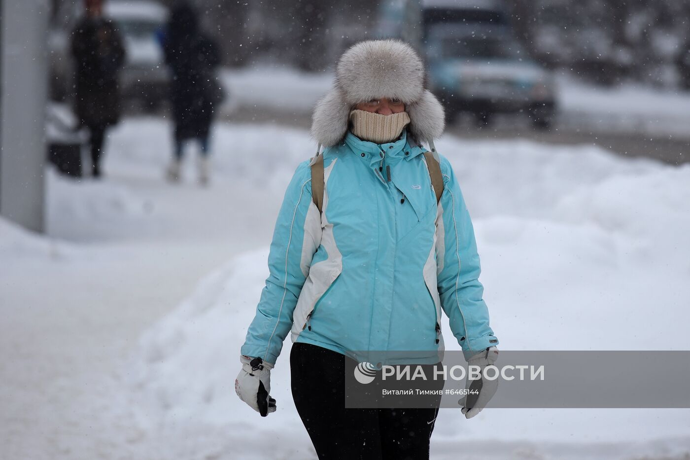 Снегопад в Краснодаре