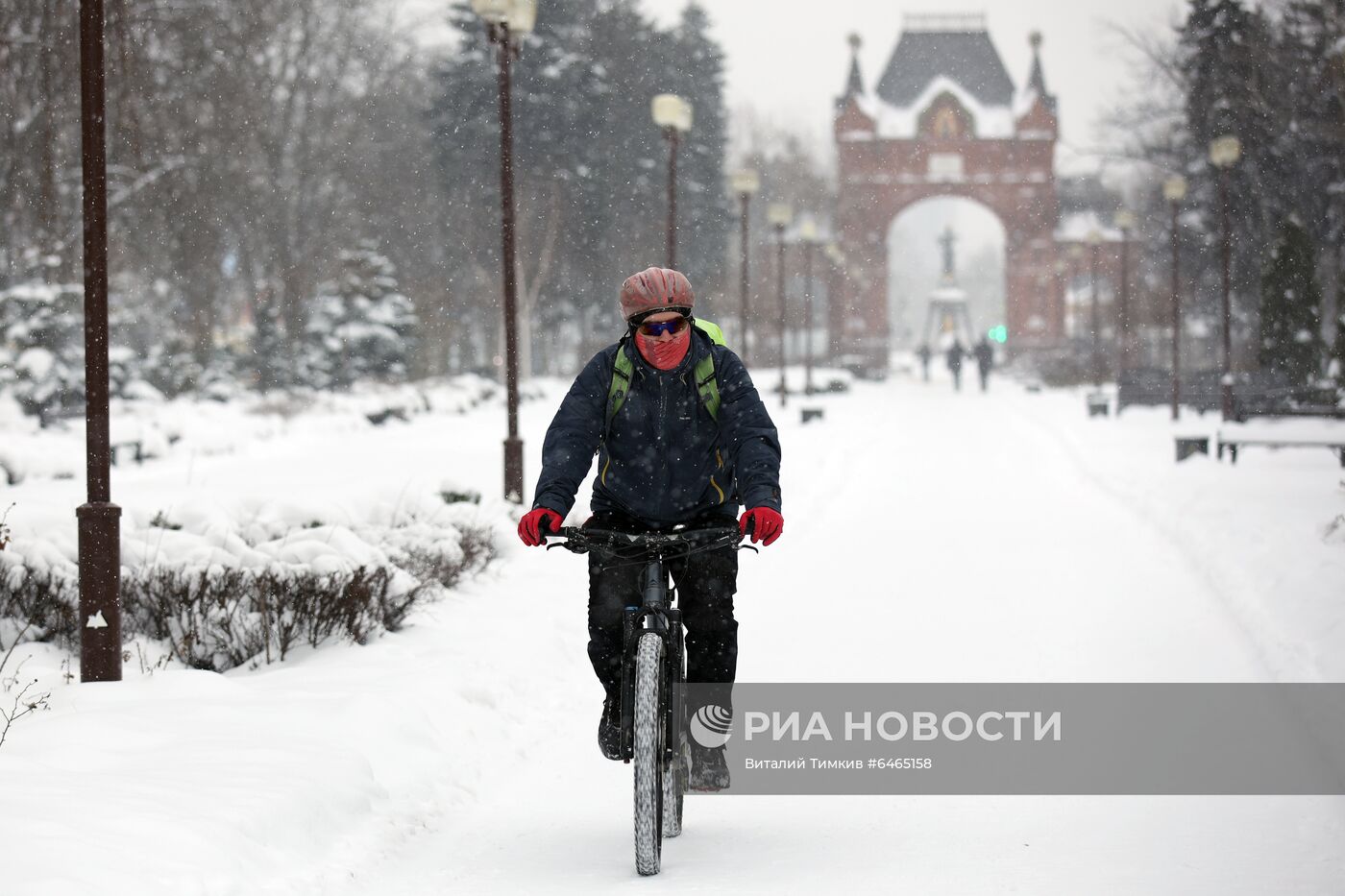 Снегопад в Краснодаре