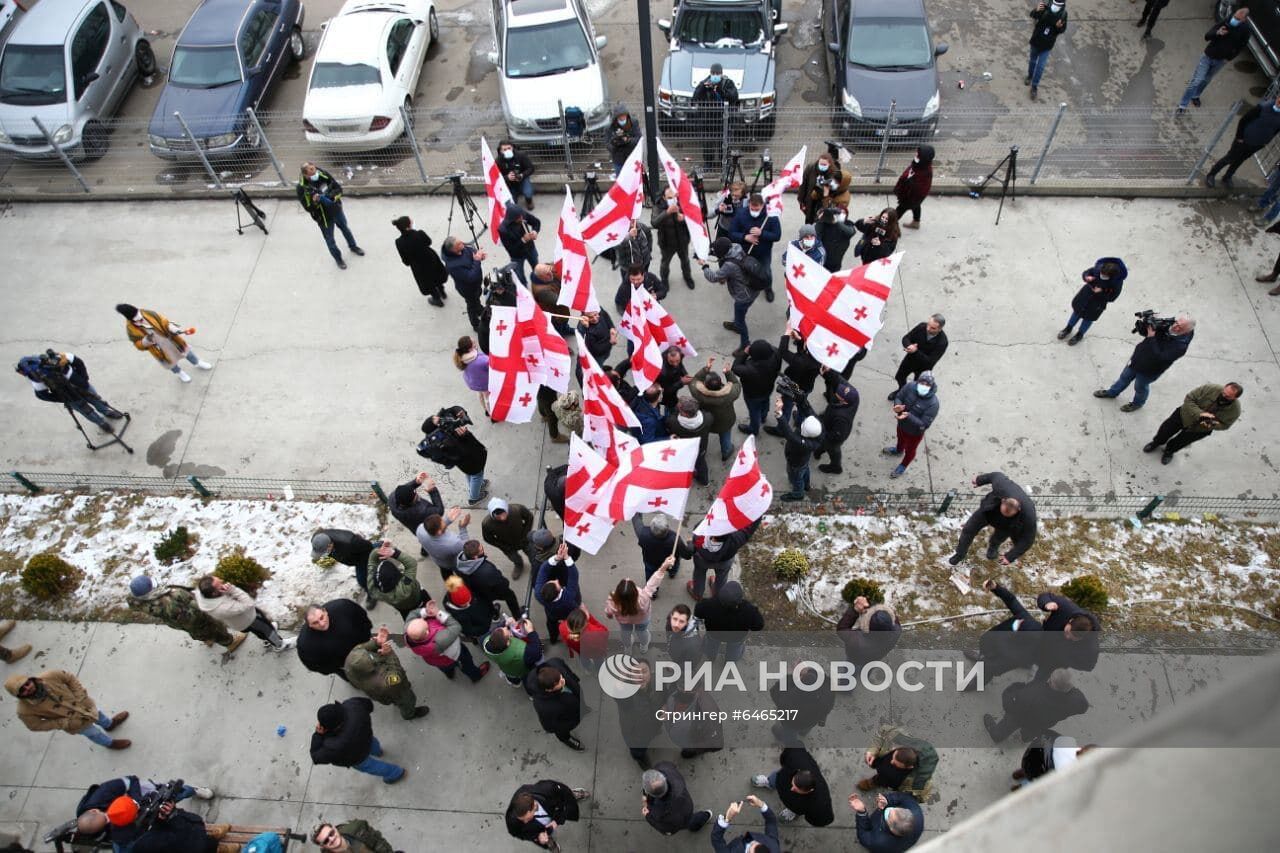 Ситуация вокруг задержания лидера оппозиционной партии в Тбилиси