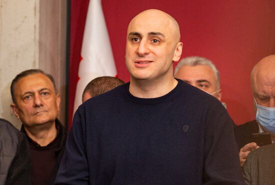Ситуация вокруг задержания лидера оппозиционной партии в Тбилиси