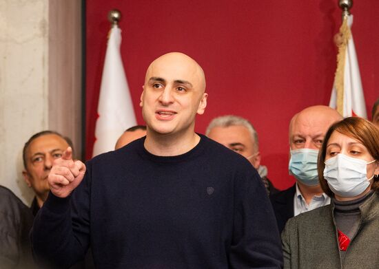 Ситуация вокруг задержания лидера оппозиционной партии в Тбилиси