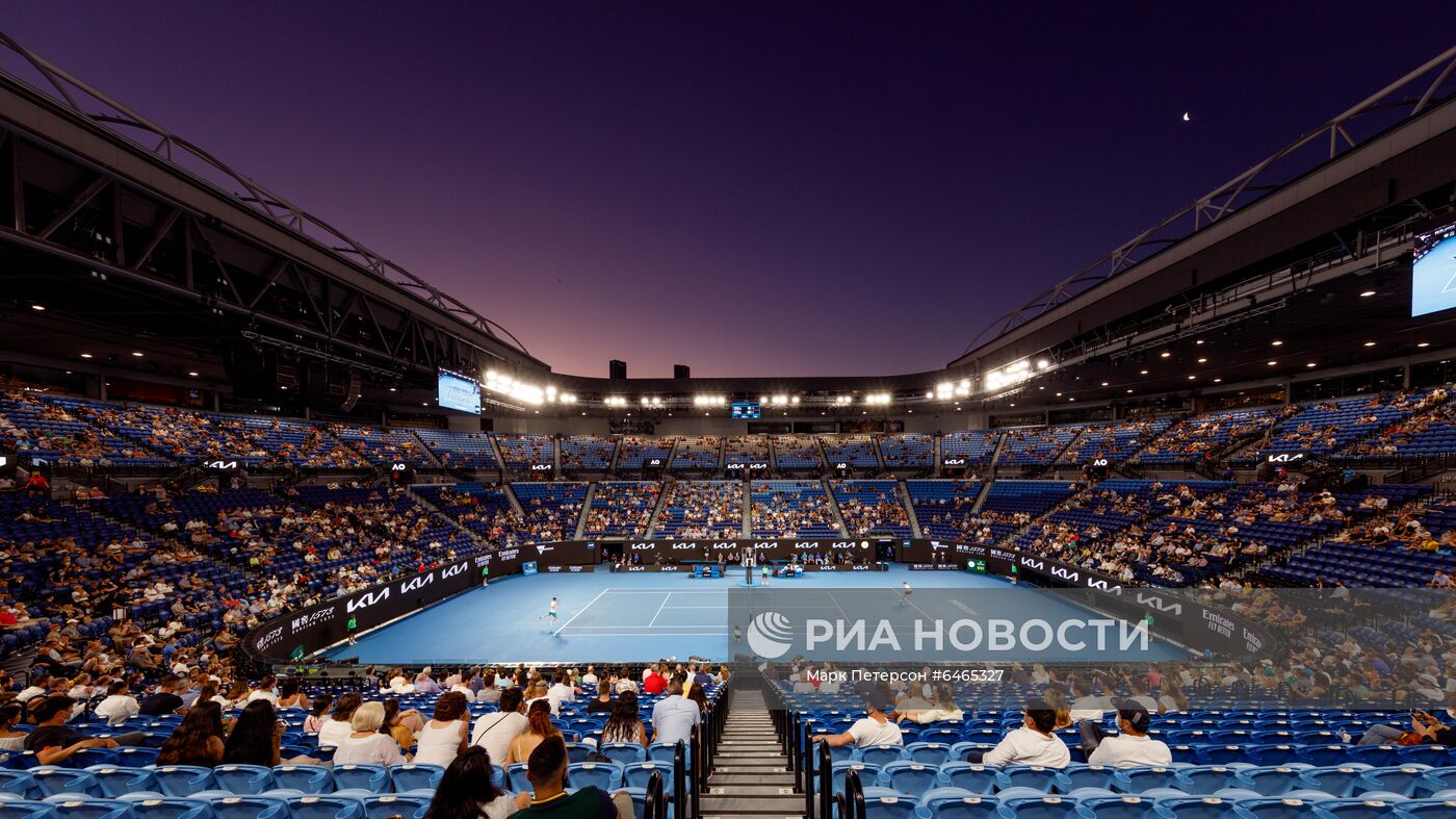 Теннис. Открытый чемпионат Австралии - 2021. Матч Н. Джокович - А. Карацев