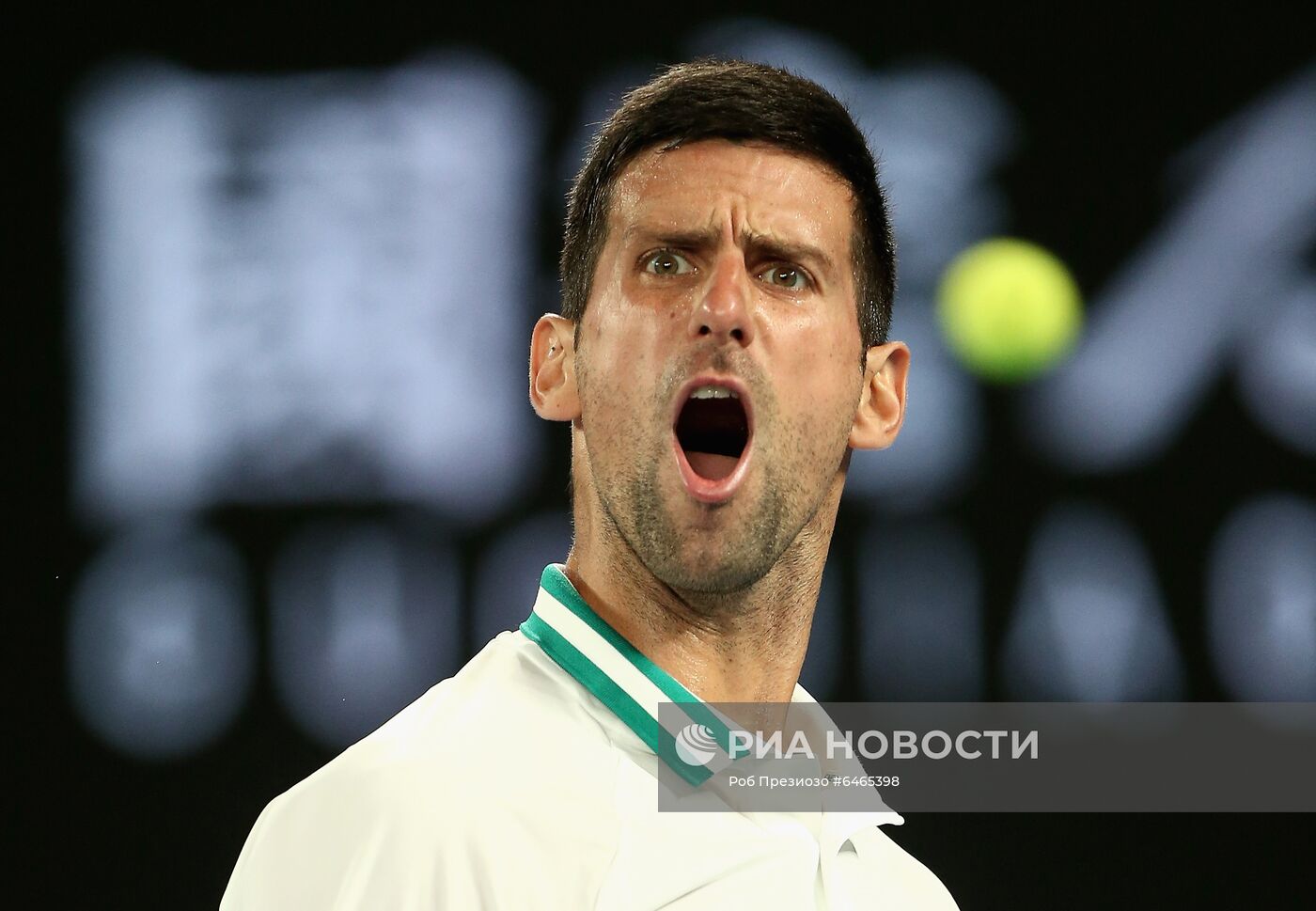 Теннис. Открытый чемпионат Австралии - 2021. Матч Н. Джокович - А. Карацев