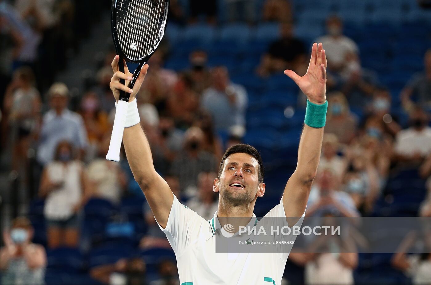 Теннис. Открытый чемпионат Австралии - 2021. Матч Н. Джокович - А. Карацев