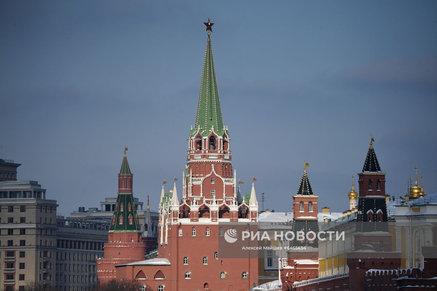 Архитектурный ансамбль Московского Кремля