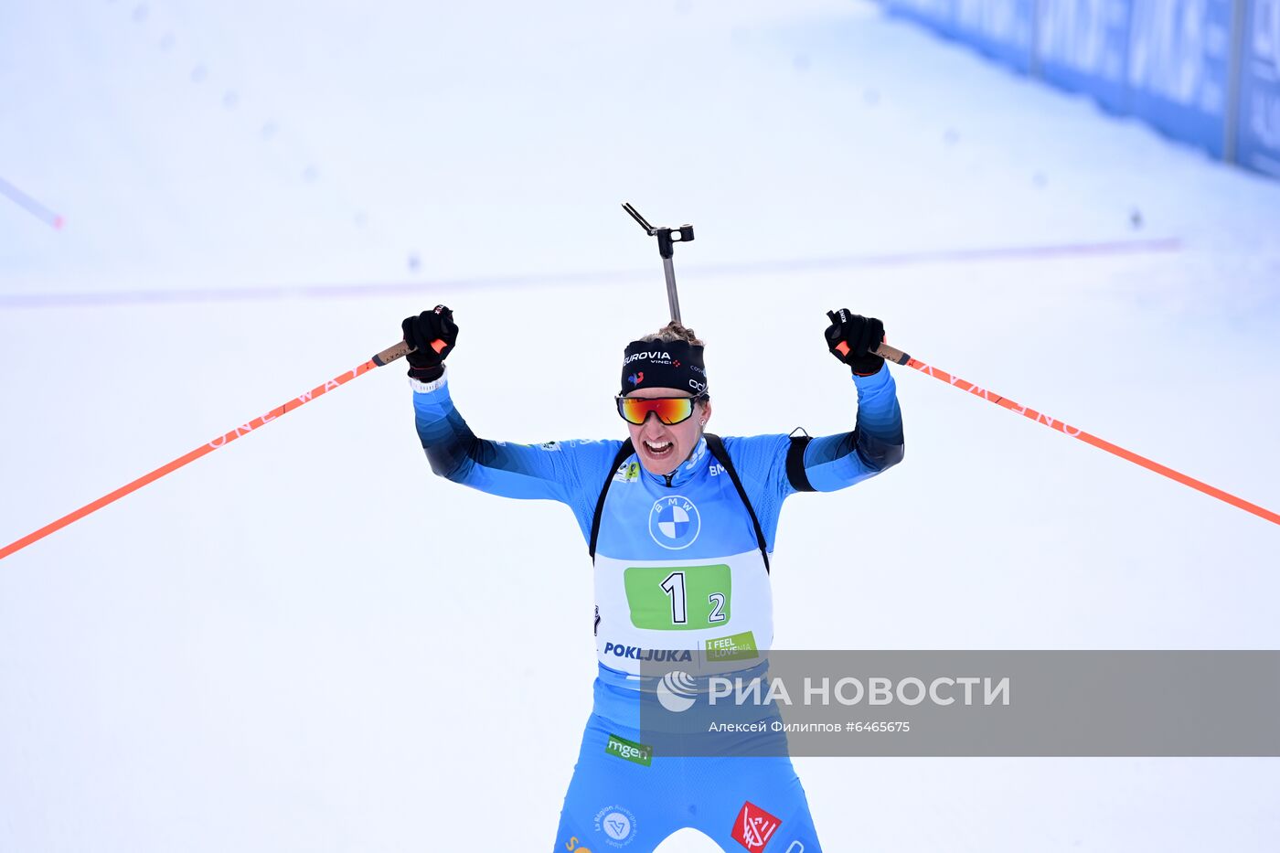 Биатлон. Чемпионат мира. Одиночная смешанная эстафета 