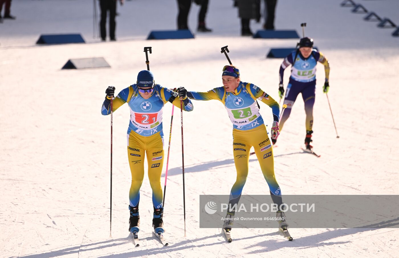 Биатлон. Чемпионат мира. Одиночная смешанная эстафета 