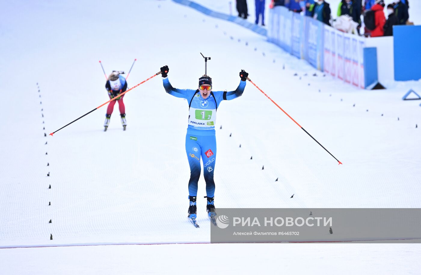 Биатлон. Чемпионат мира. Одиночная смешанная эстафета 