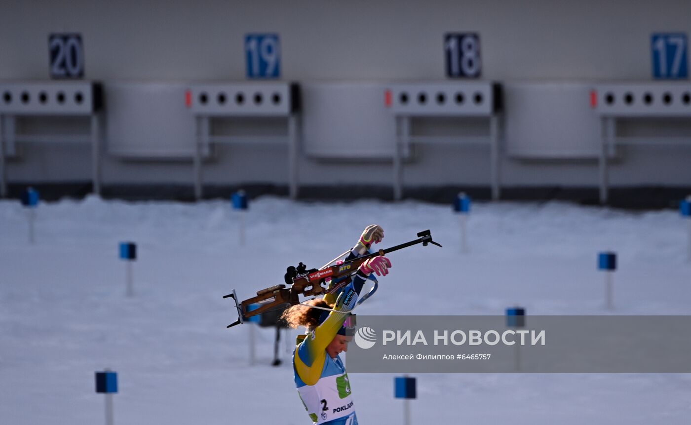 Биатлон. Чемпионат мира. Одиночная смешанная эстафета 