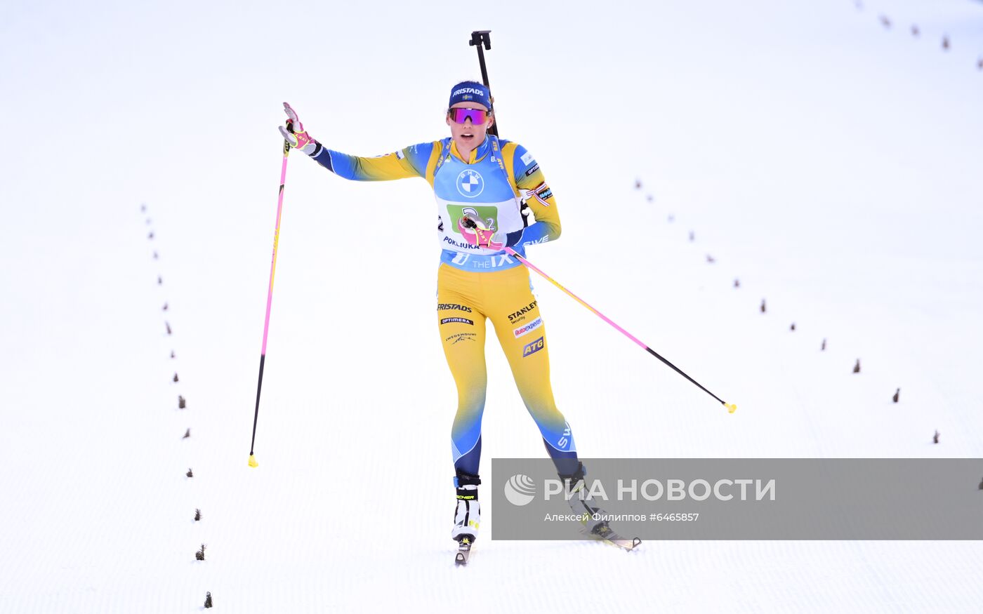 Биатлон. Чемпионат мира. Одиночная смешанная эстафета 