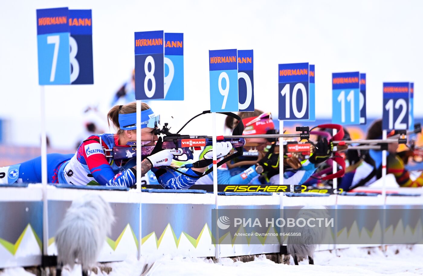 Биатлон. Чемпионат мира. Одиночная смешанная эстафета 