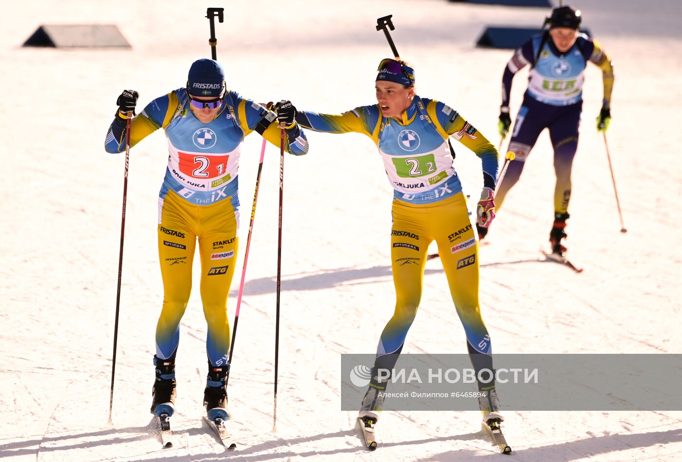Биатлон. Чемпионат мира. Одиночная смешанная эстафета