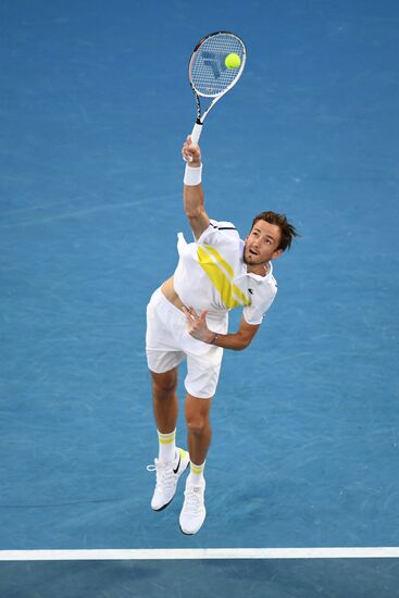 Теннис. Открытый чемпионат Австралии - 2021. Матч Д. Медведев - С. Циципас