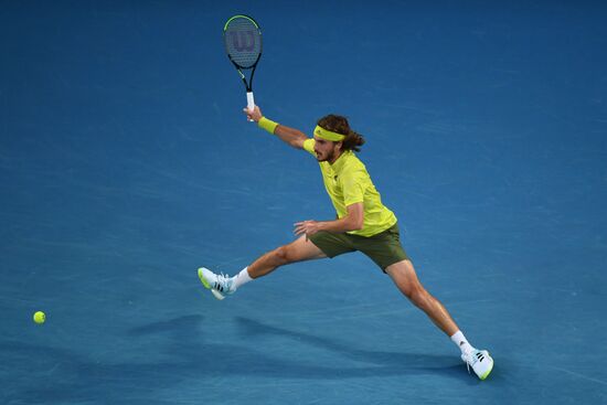 Теннис. Открытый чемпионат Австралии - 2021. Матч Д. Медведев - С. Циципас