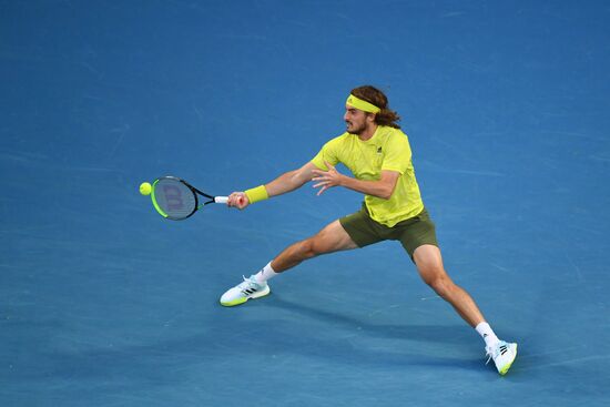 Теннис. Открытый чемпионат Австралии - 2021. Матч Д. Медведев - С. Циципас