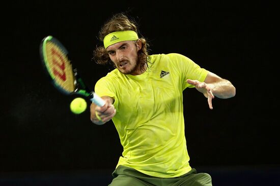 Теннис. Открытый чемпионат Австралии - 2021. Матч Д. Медведев - С. Циципас