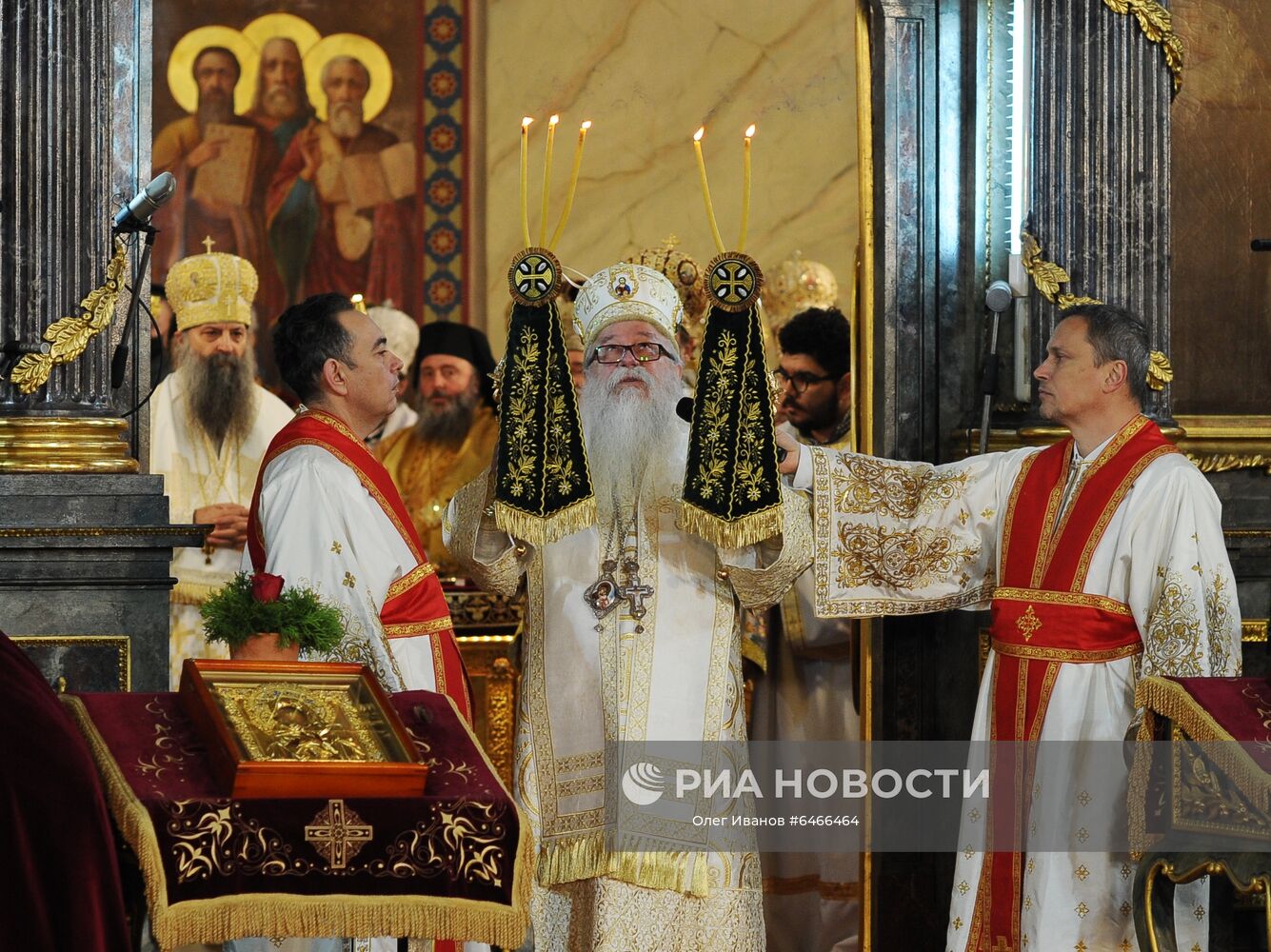 Интронизация патриарха Сербского Порфирия