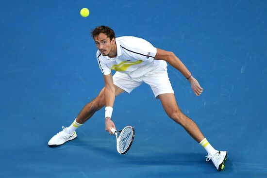 Теннис. Открытый чемпионат Австралии - 2021. Матч Д. Медведев - С. Циципас