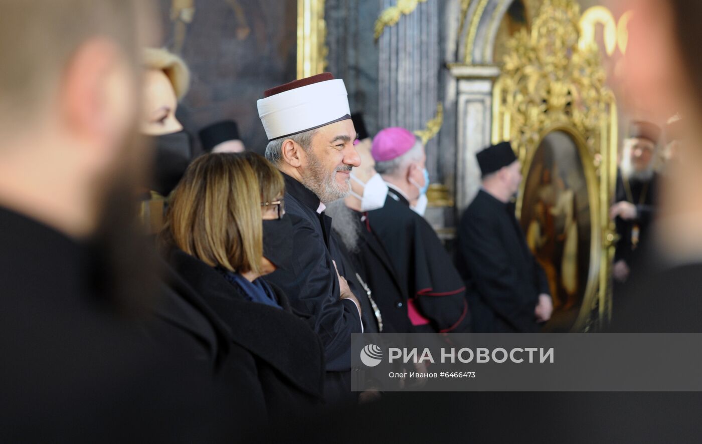 Интронизация патриарха Сербского Порфирия
