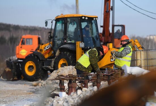 Инспекция строительства ЕКАД в Свердловской области