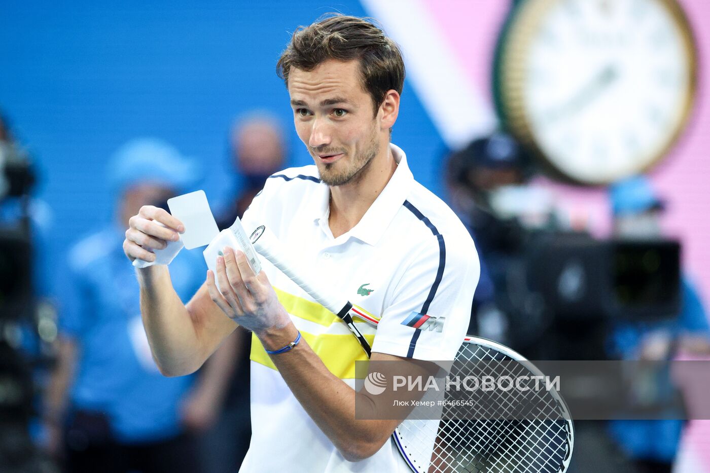 Теннис. Открытый чемпионат Австралии - 2021. Матч Д. Медведев - С. Циципас