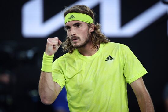 Теннис. Открытый чемпионат Австралии - 2021. Матч Д. Медведев - С. Циципас