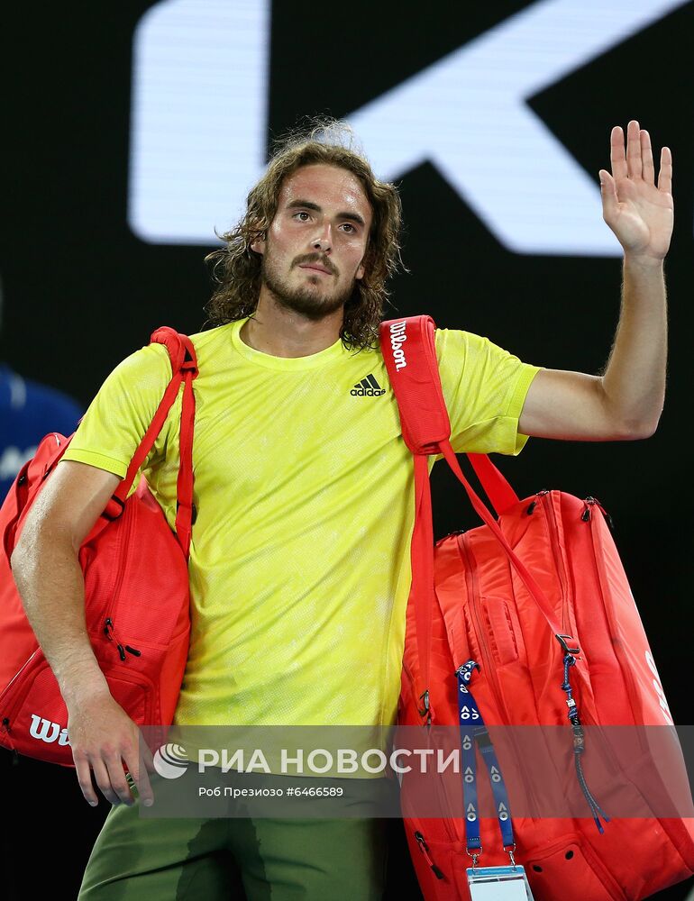 Теннис. Открытый чемпионат Австралии - 2021. Матч Д. Медведев - С. Циципас