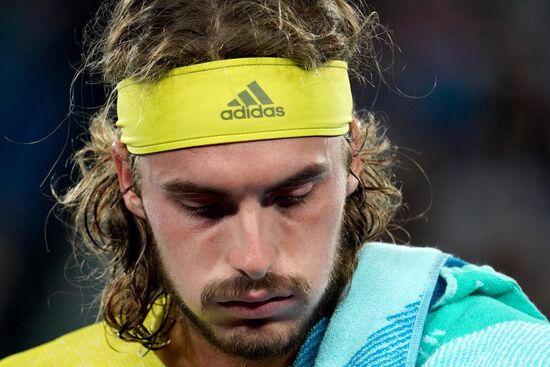 Теннис. Открытый чемпионат Австралии - 2021. Матч Д. Медведев - С. Циципас