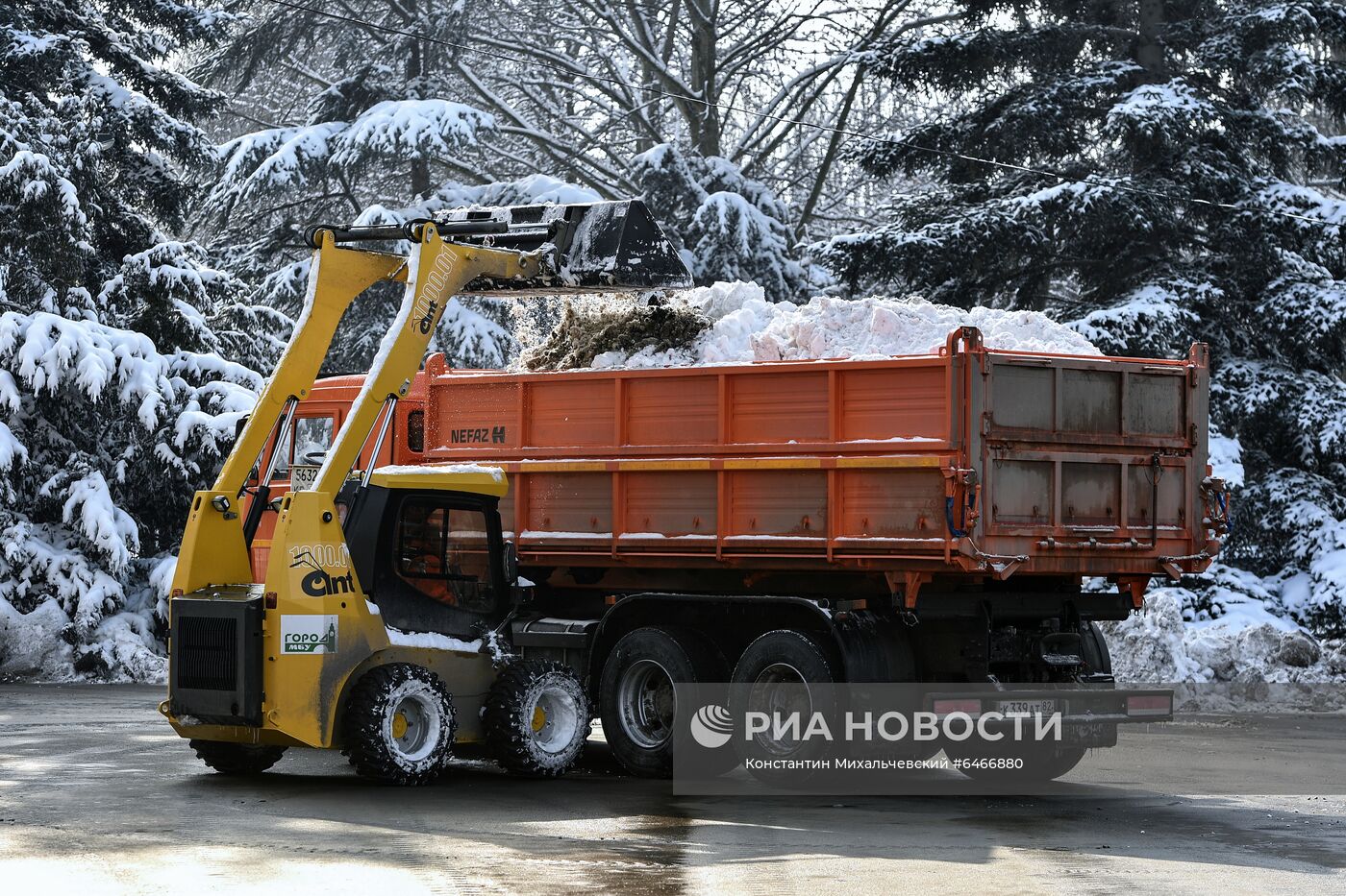 Снег в Крыму