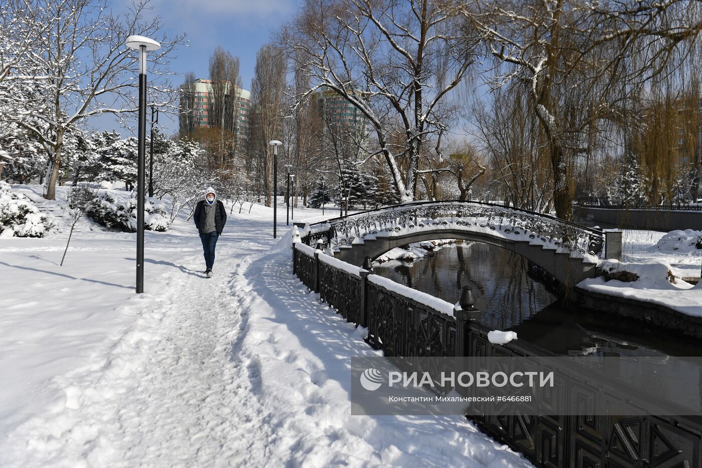 Снег в Крыму