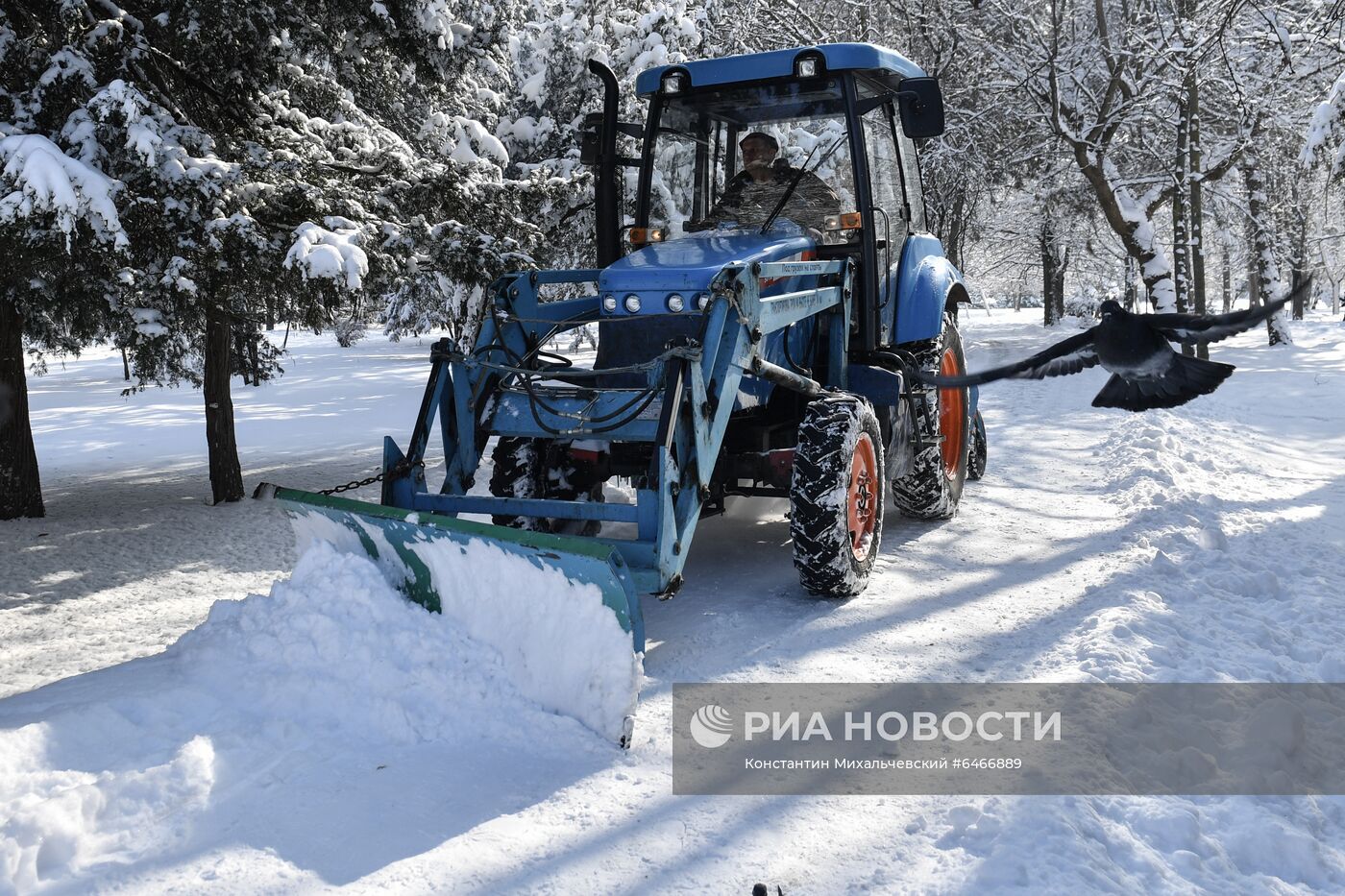 Снег в Крыму